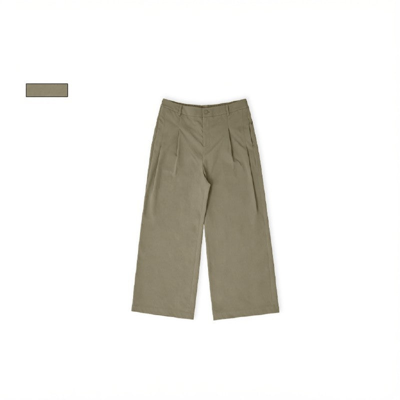 Women's Tailored Straight-Leg Trousers