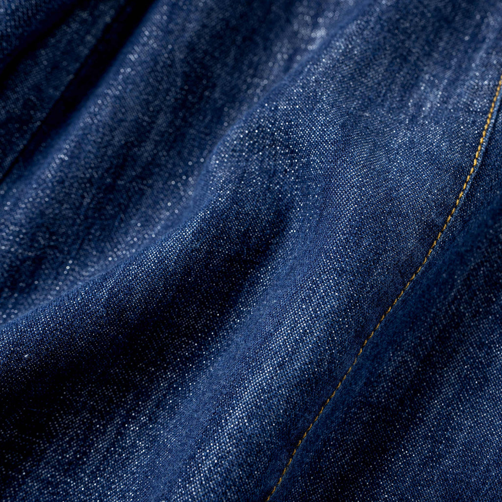 Women's Metallic Wide-Leg Jeans