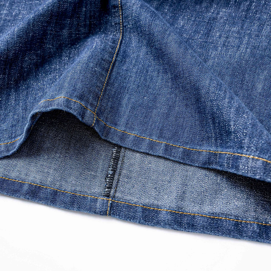 Women's Metallic Wide-Leg Jeans